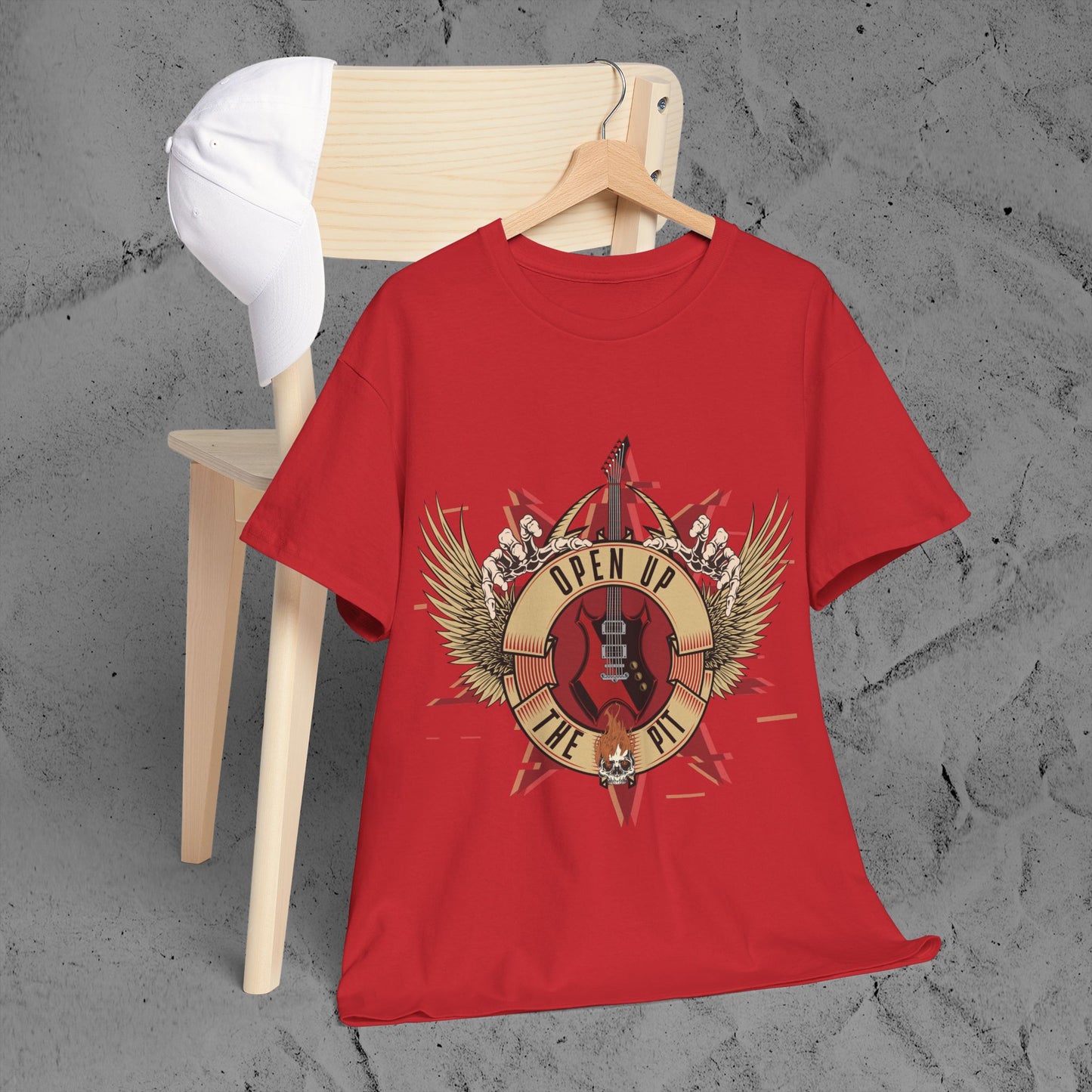 Open Up The Pit T-Shirt – Festival Graphic Tee | GNR Style Rock Shirt | Altcore Music Merch for Men & Women