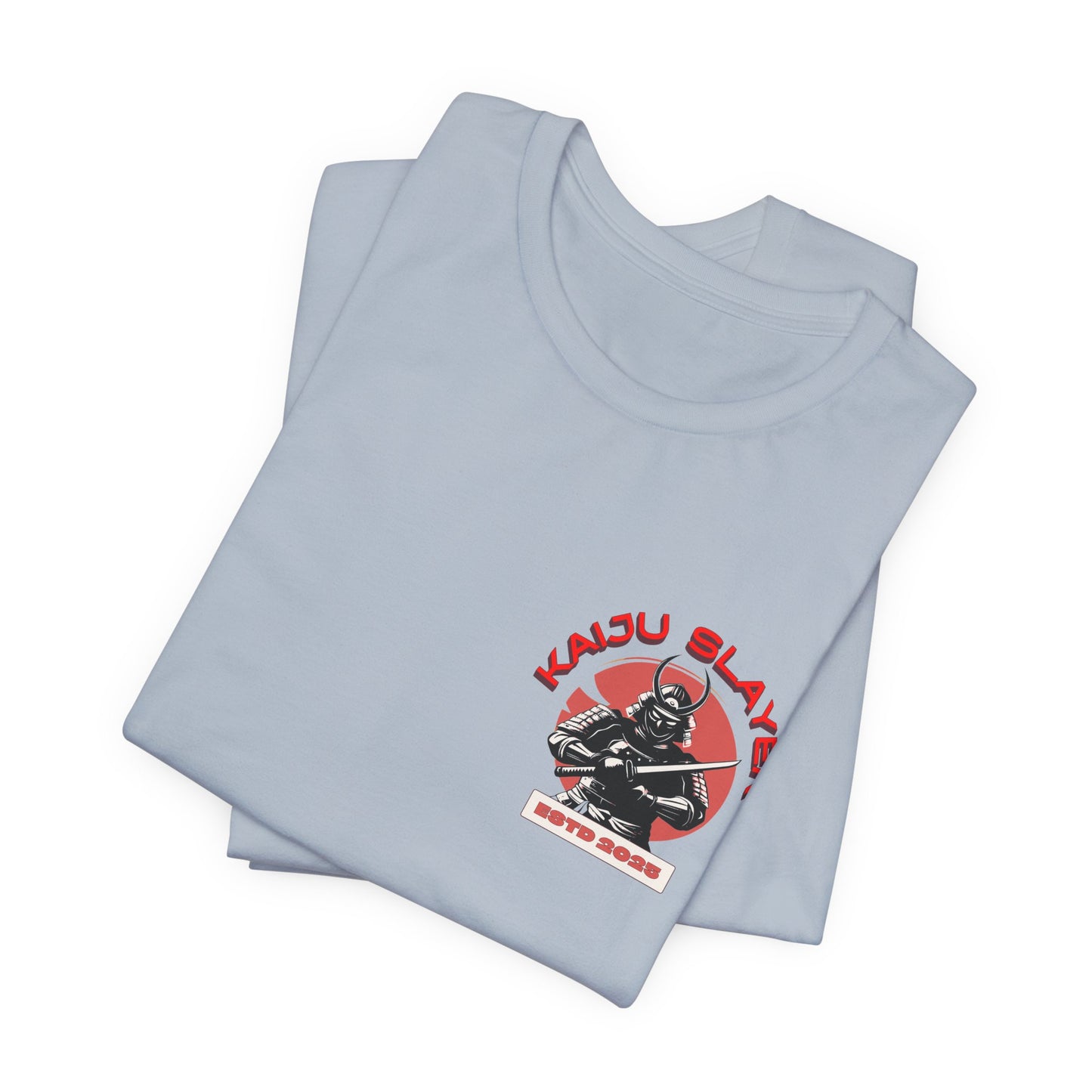 Kaiju Slayer Samurai Graphic T-Shirt – Japanese Monster Hunter Streetwear