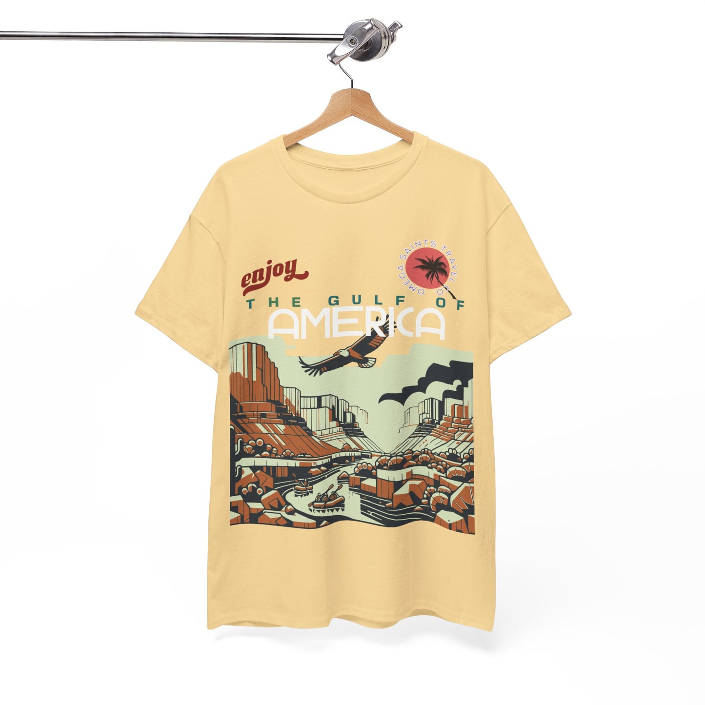 Welcome to the Gulf of America Printed T-Shirt – We Make Clothes, Not Maps