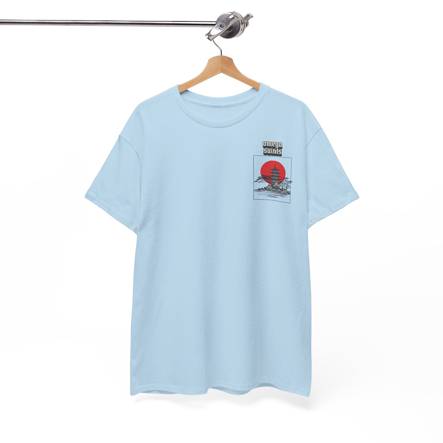 Omega Saints Temple Tee – Japan-Inspired Streetwear with Sacred Style