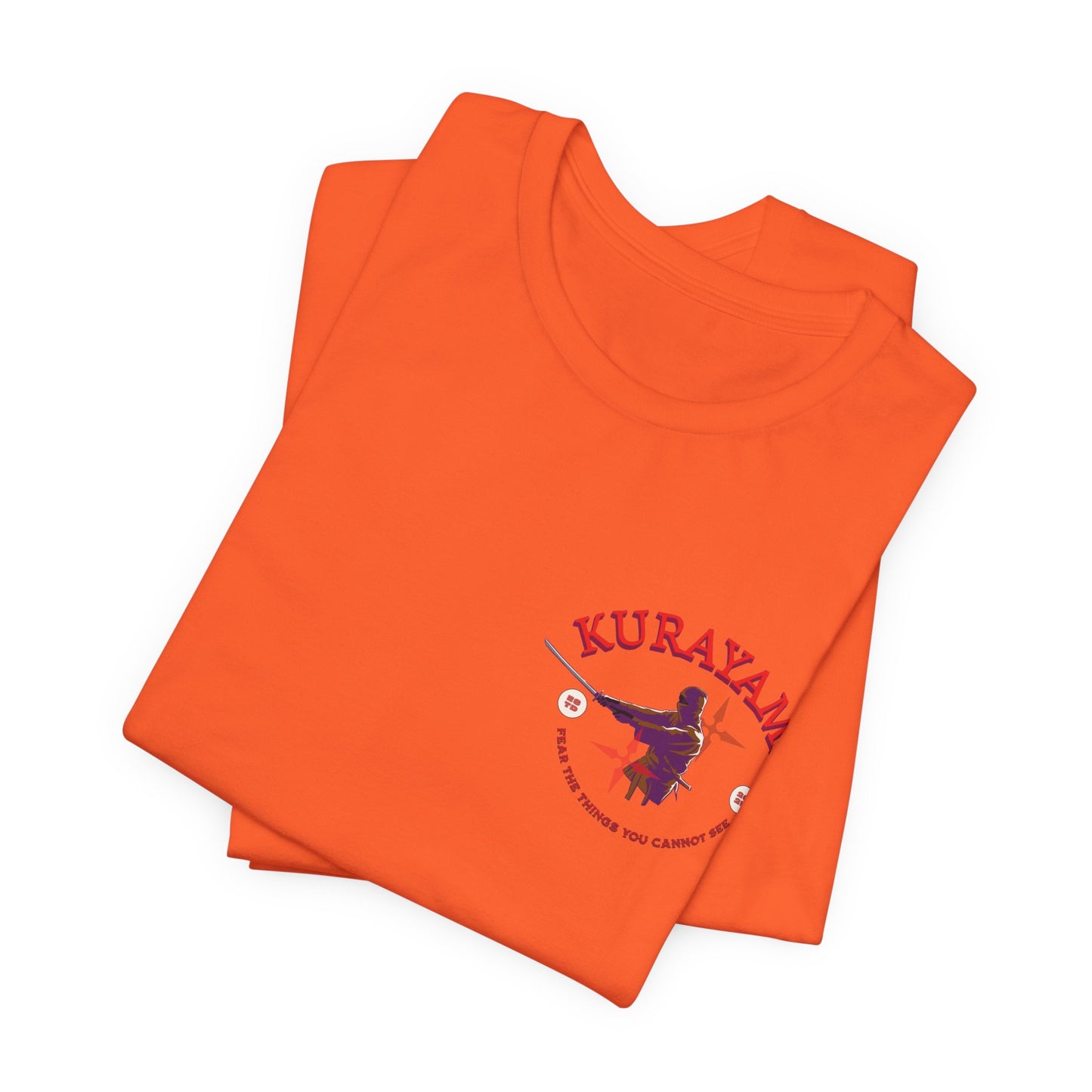 Kurayami Ninja T-Shirt – “Fear the Things You Cannot See” Shadow Warrior Tee