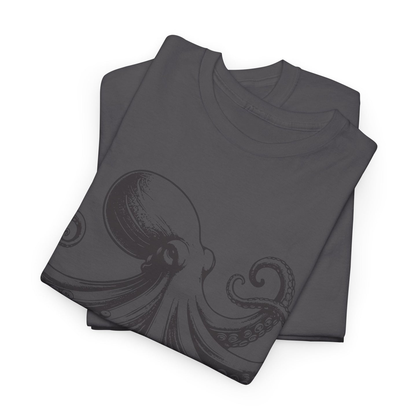 Japanese Octopus T-Shirt – Traditional Ukiyo-e Kraken Style Graphic Tee
