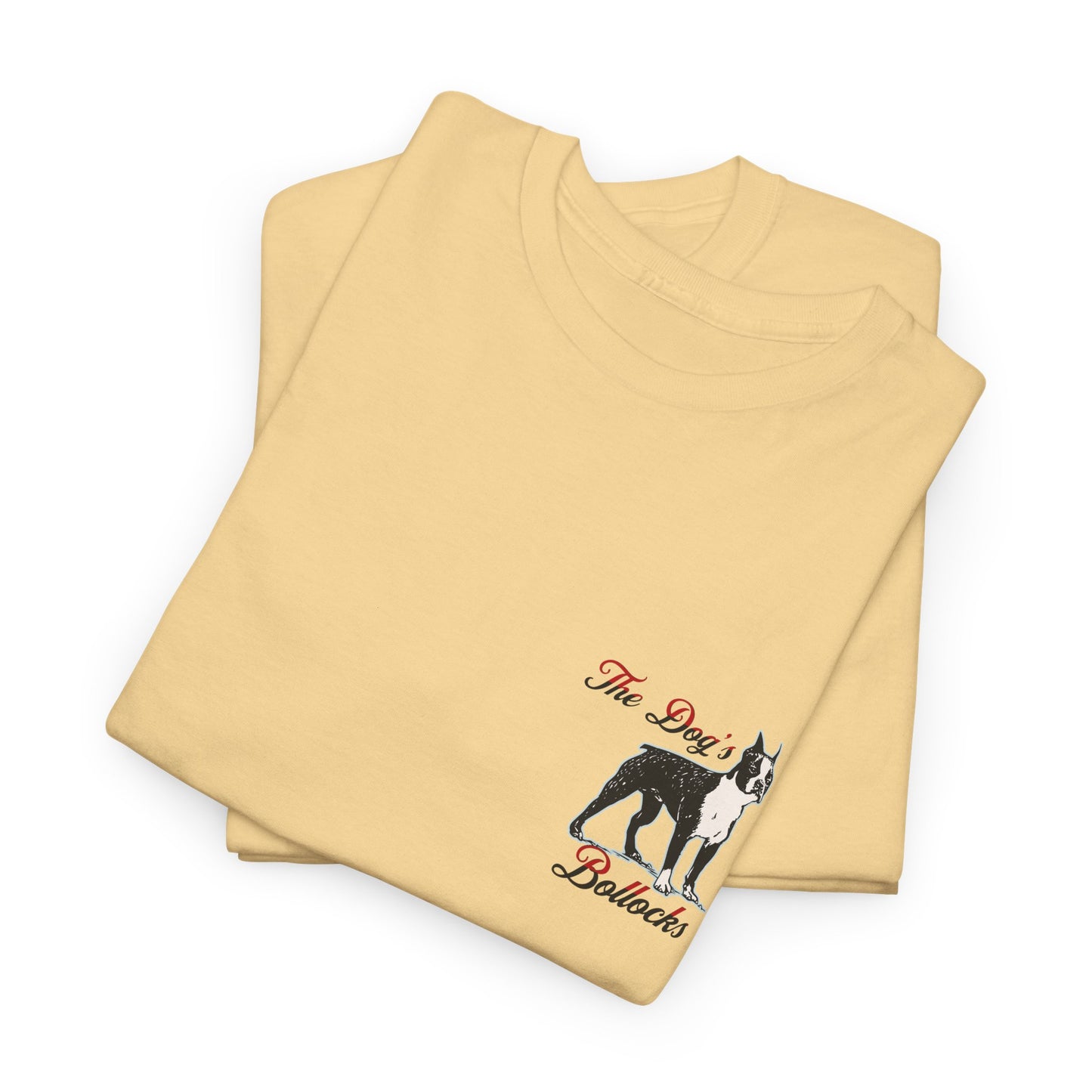 The Dog’s Bollocks T-Shirt – Funny UK Dog Lover Tee | Aesthetic Minimal Graphic T-Shirt