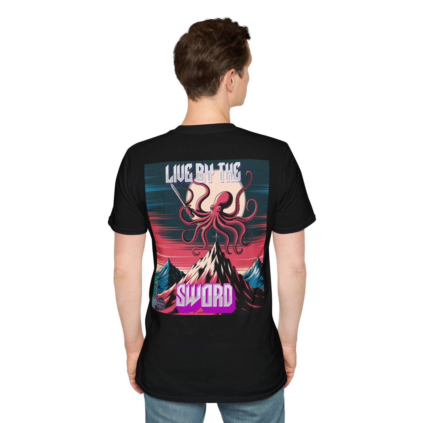 Live by the Sword – Octopus Warrior T-Shirt