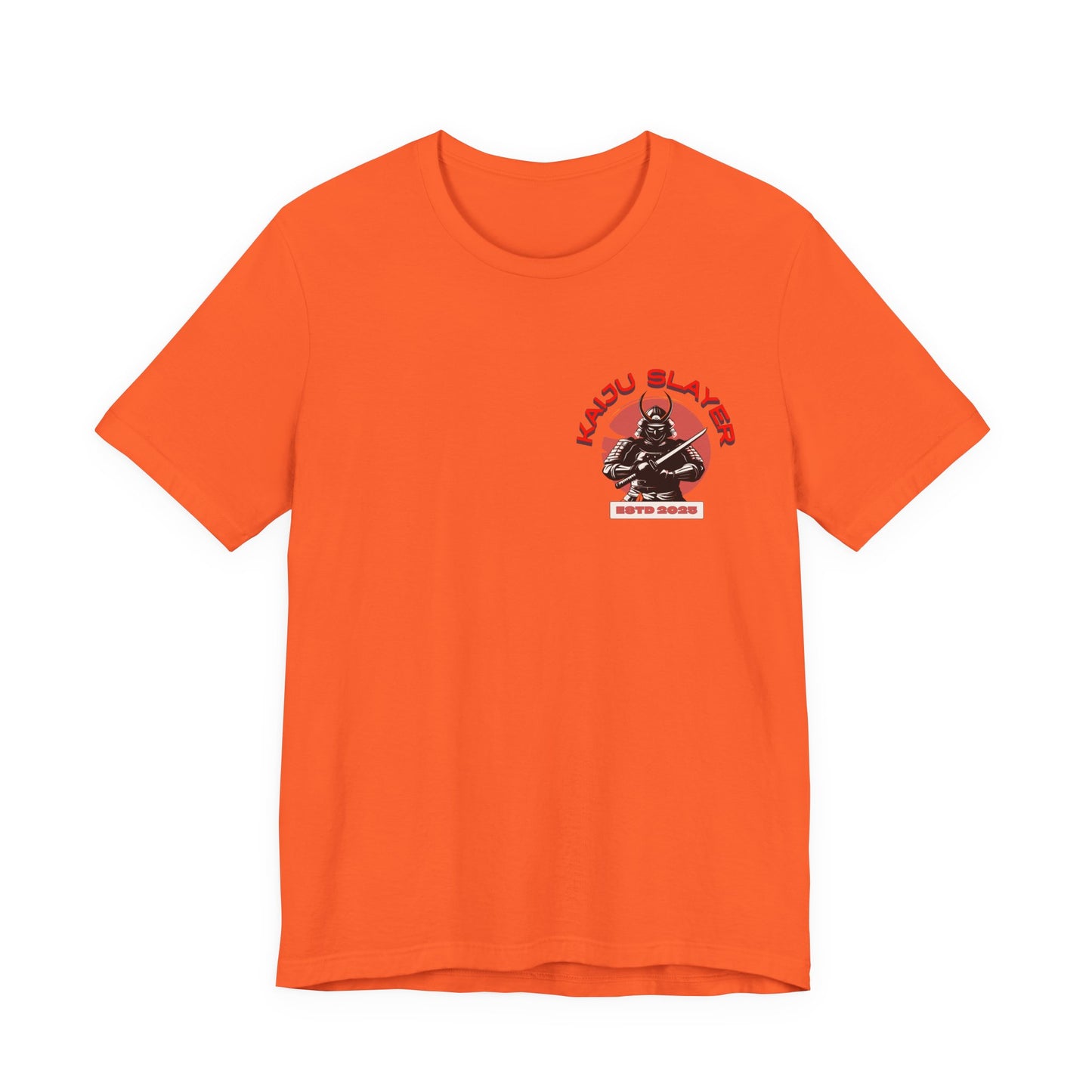 Kaiju Slayer Samurai Graphic T-Shirt – Japanese Monster Hunter Streetwear