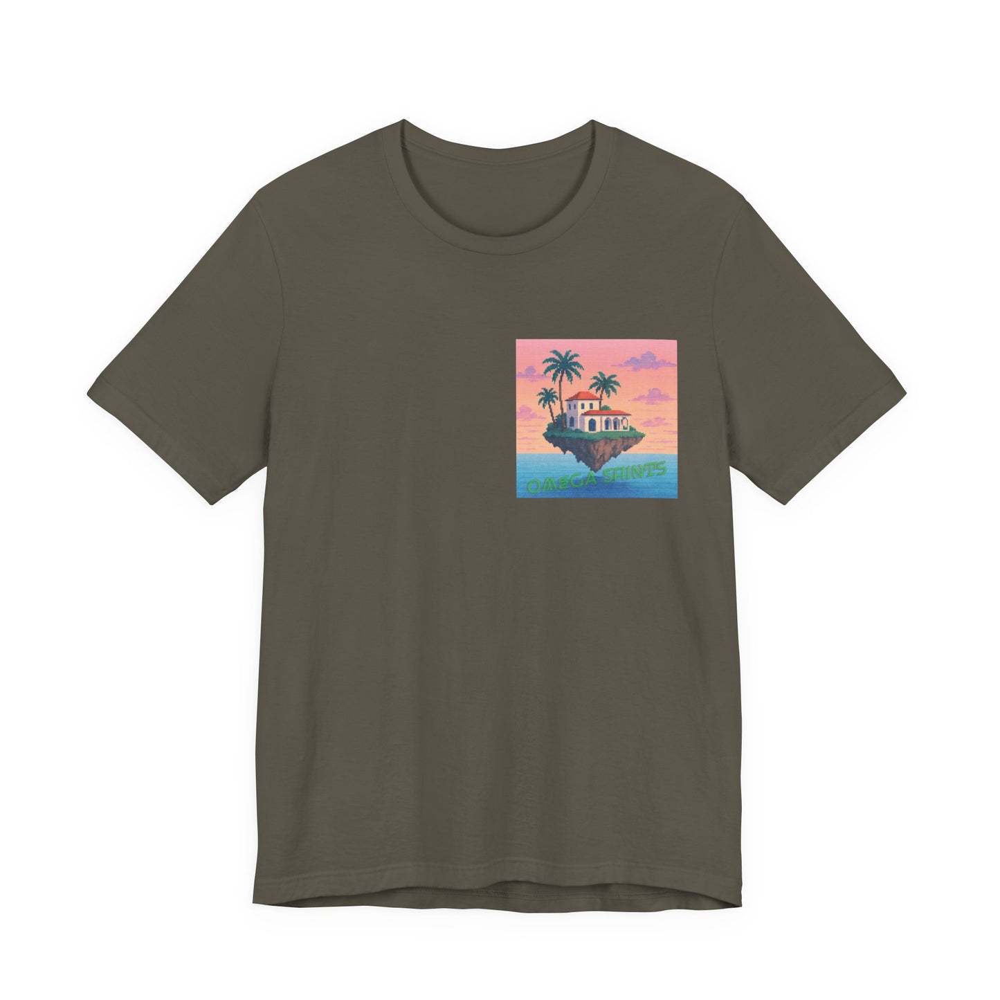 Floating Island Above the Ocean T-Shirt