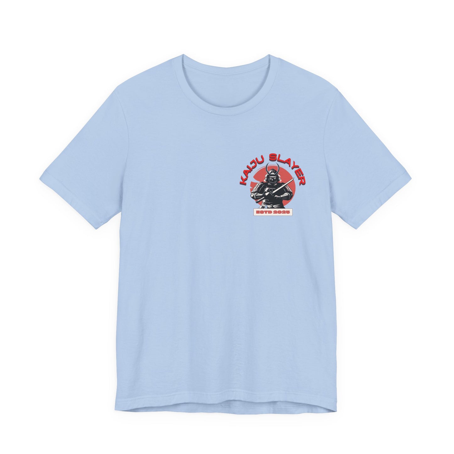 Kaiju Slayer Samurai Graphic T-Shirt – Japanese Monster Hunter Streetwear
