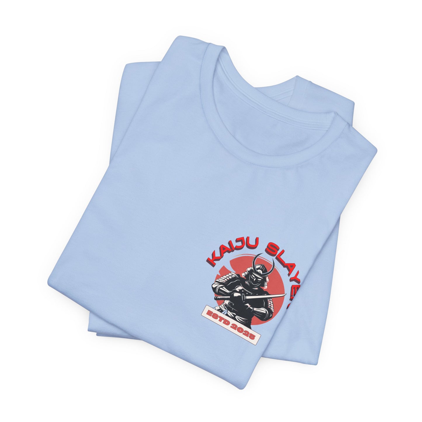 Kaiju Slayer Samurai Graphic T-Shirt – Japanese Monster Hunter Streetwear