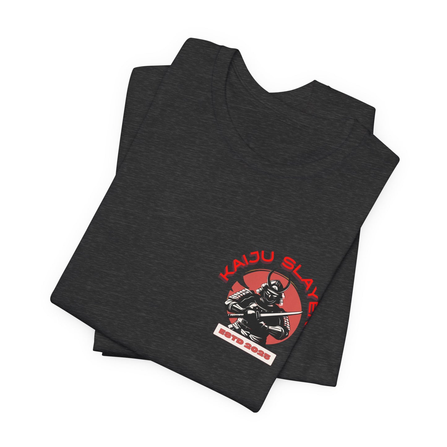 Kaiju Slayer Samurai Graphic T-Shirt – Japanese Monster Hunter Streetwear