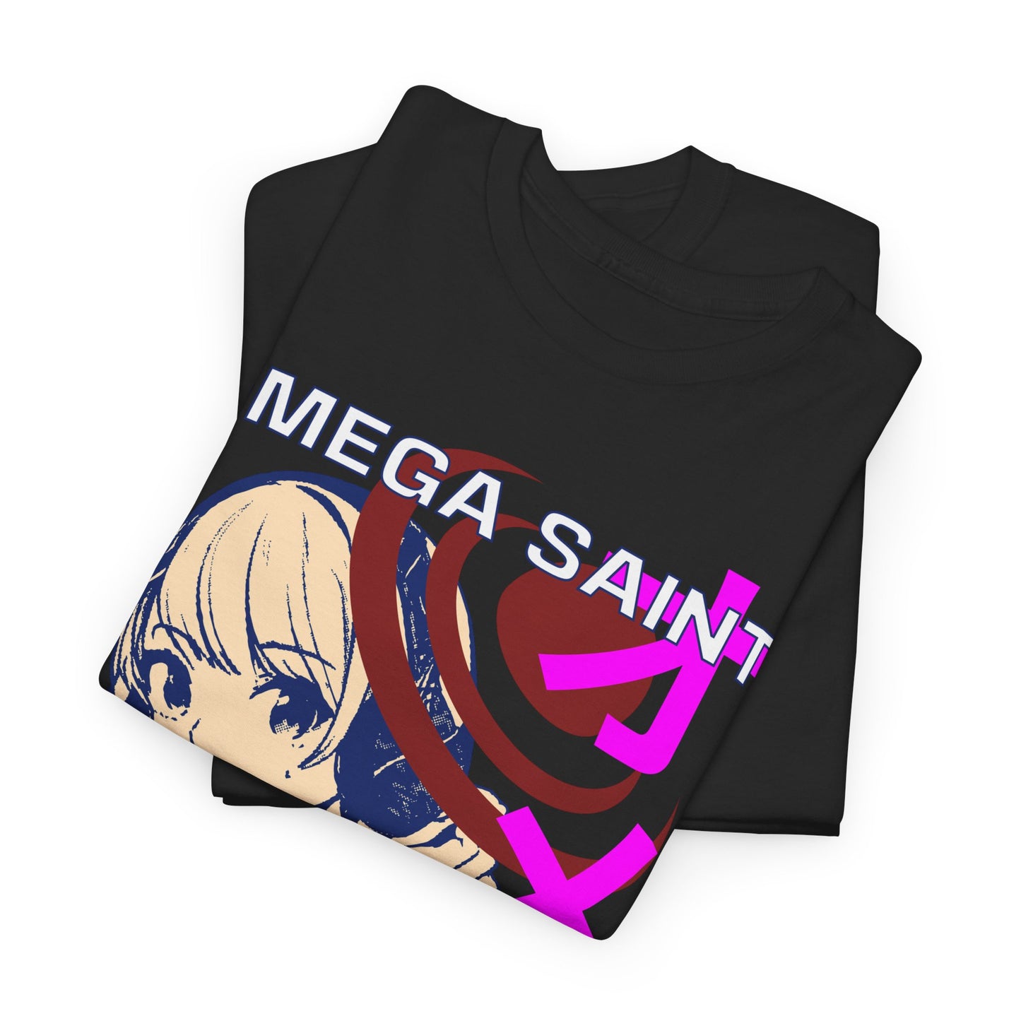 Omega Saints Anime Graphic Printed T-Shirt – Japanese Streetwear Style