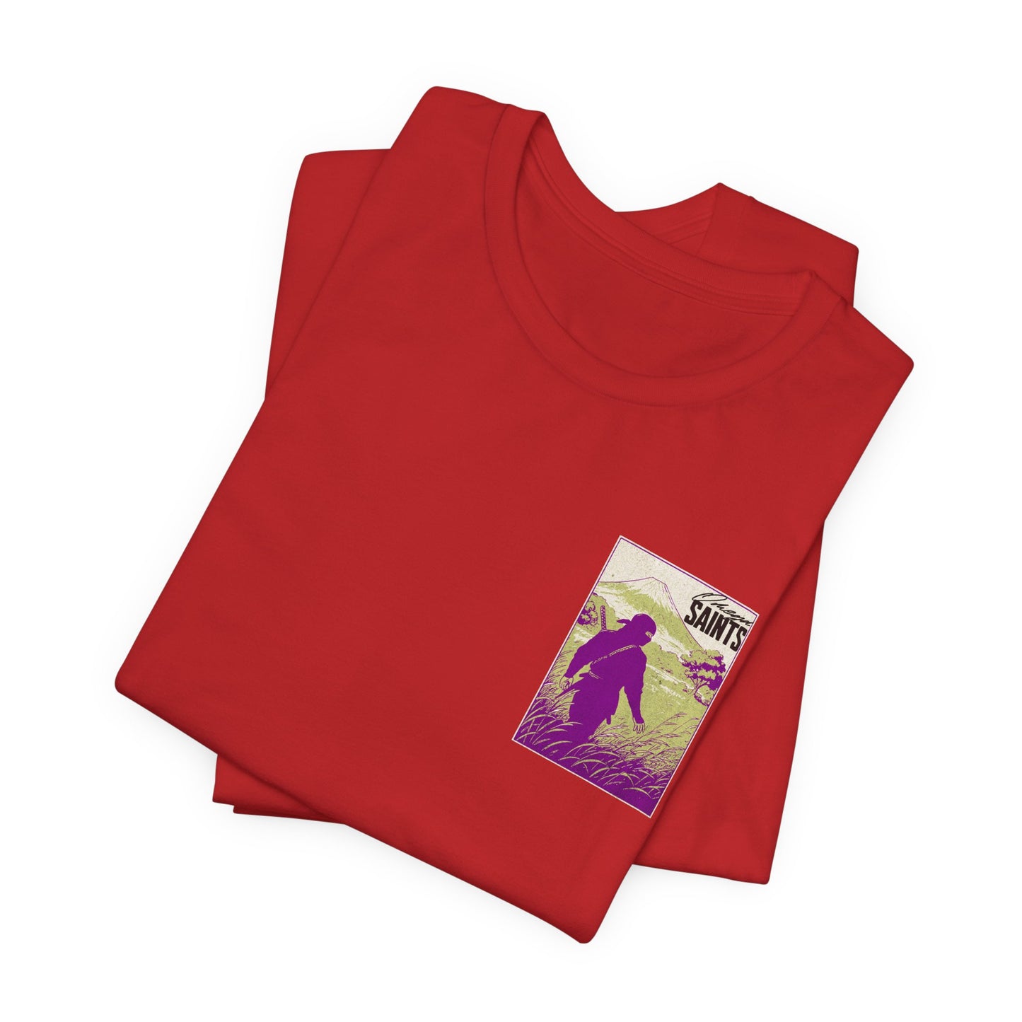 Ninja Graphic T-Shirt – Vintage Samurai Warrior Design | Men's Soft Cotton Graphic Tee