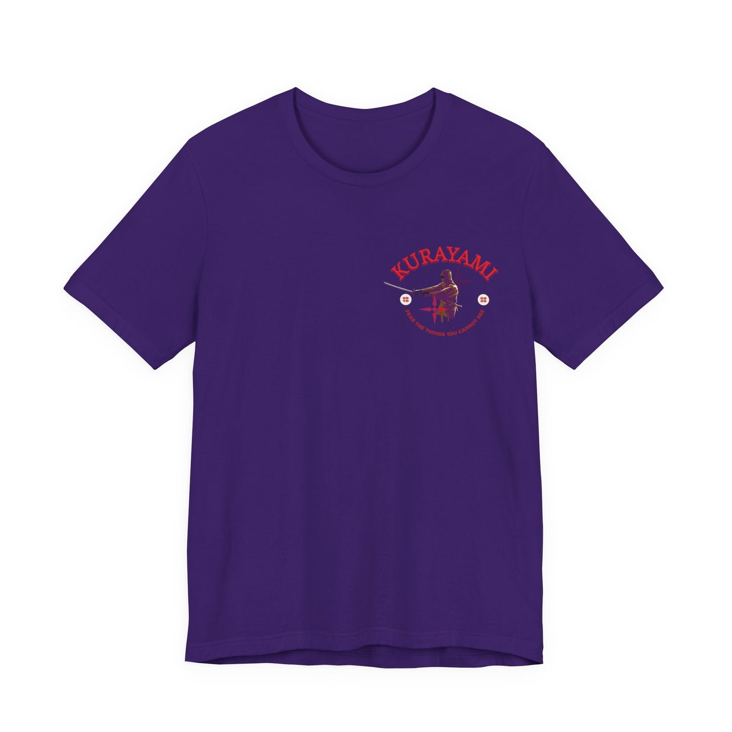 Kurayami Ninja T-Shirt – “Fear the Things You Cannot See” Shadow Warrior Tee