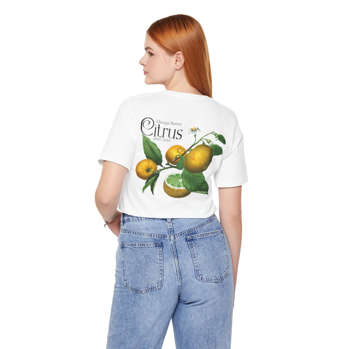 Minimal Citrus Fruit T-Shirt – Lime, Lemon, Orange, Grapefruit Design