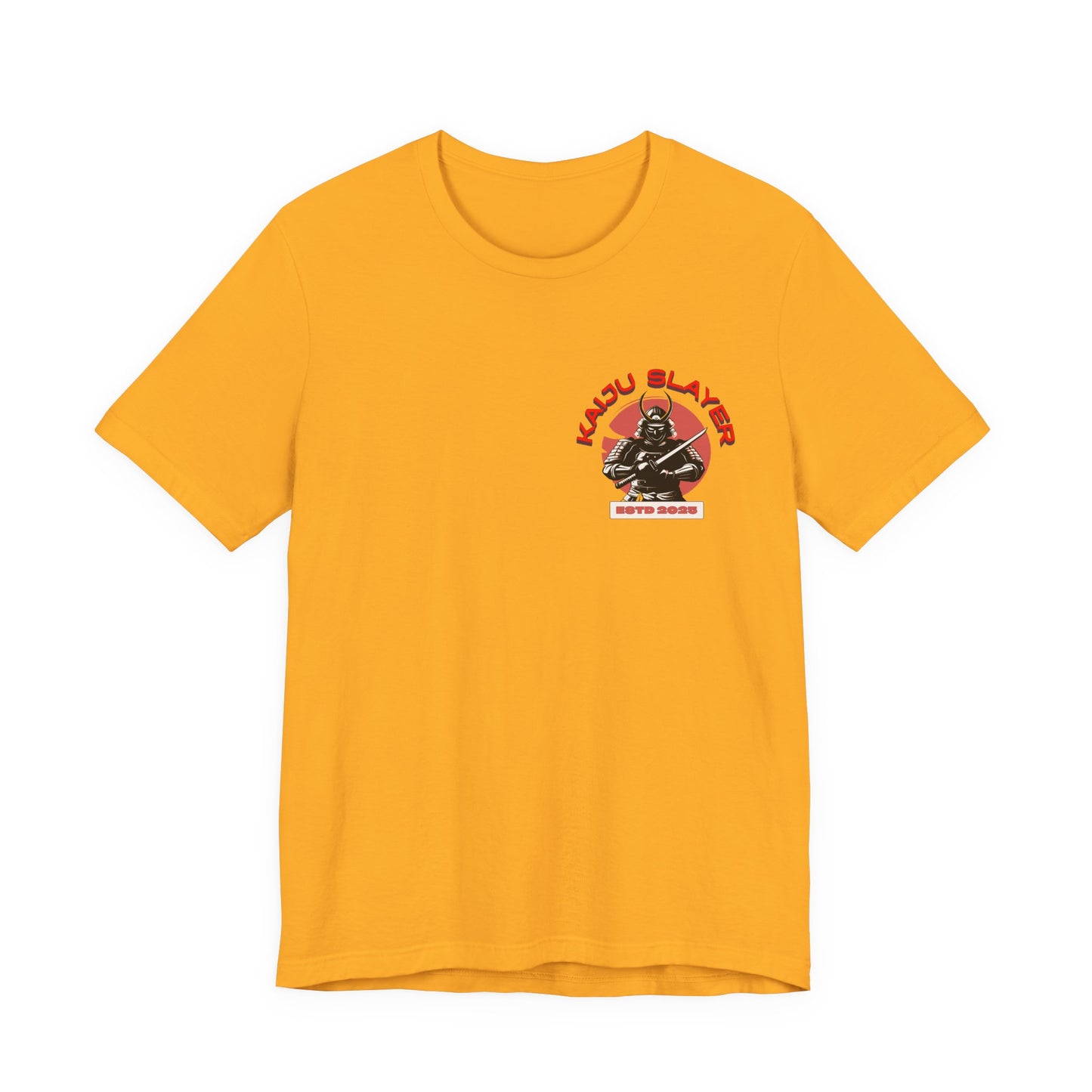 Kaiju Slayer Samurai Graphic T-Shirt – Japanese Monster Hunter Streetwear