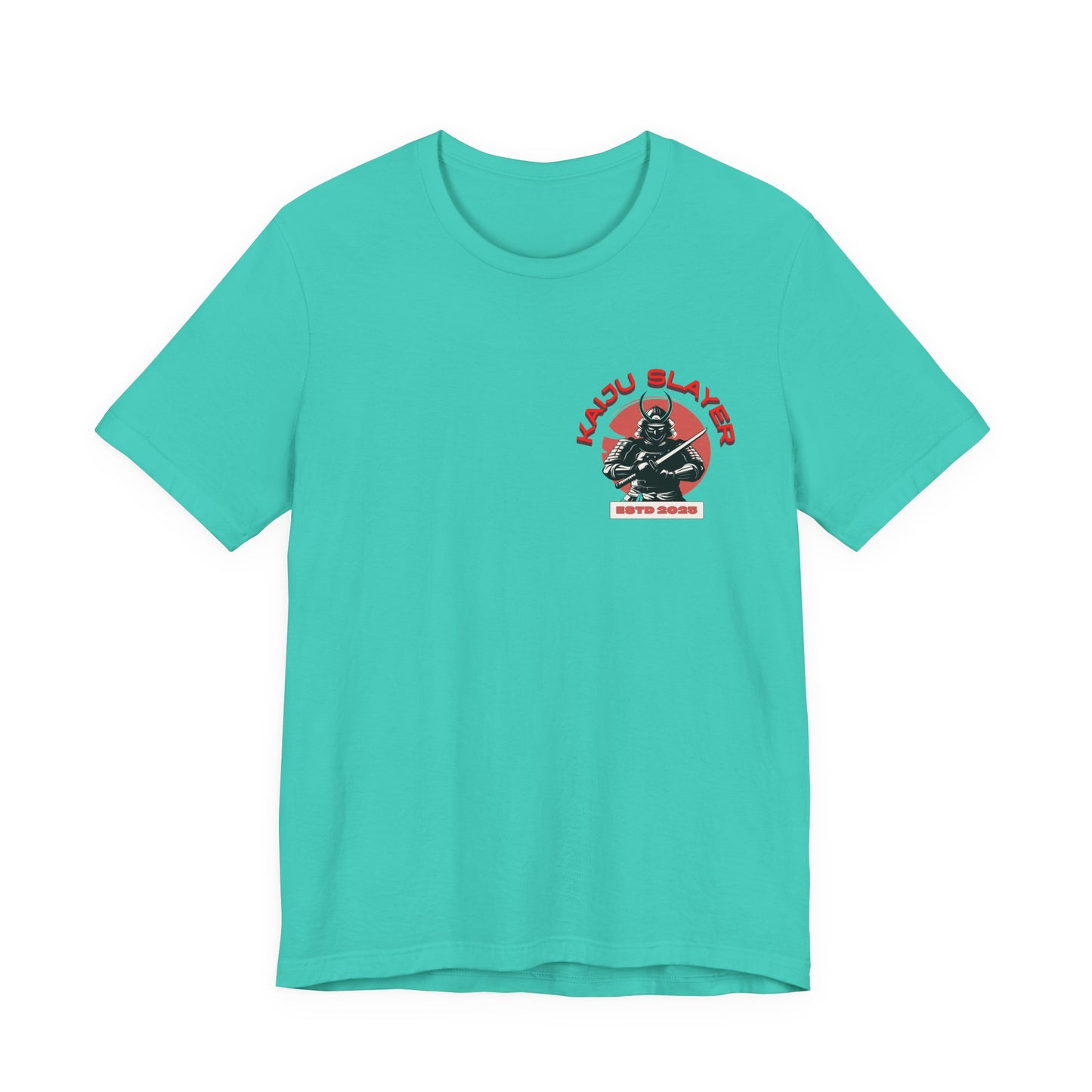 Kaiju Slayer Samurai Graphic T-Shirt – Japanese Monster Hunter Streetwear