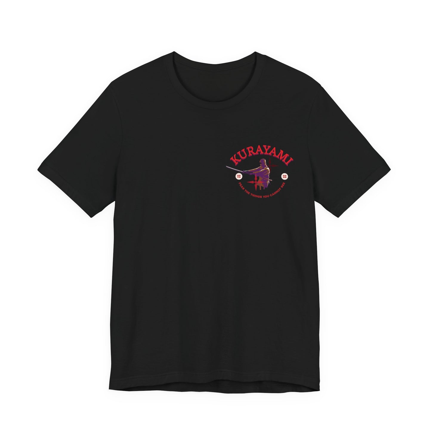 Kurayami Ninja T-Shirt – “Fear the Things You Cannot See” Shadow Warrior Tee