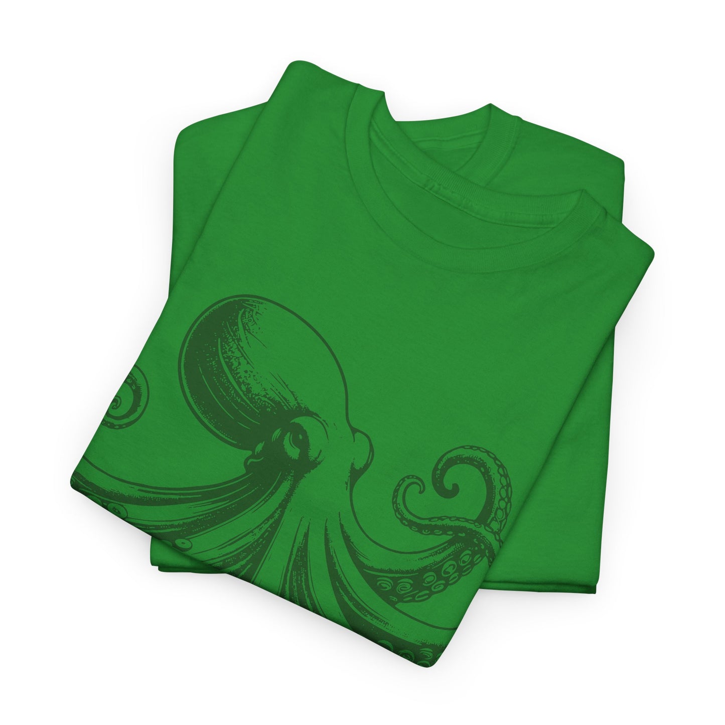 Japanese Octopus T-Shirt – Traditional Ukiyo-e Kraken Style Graphic Tee