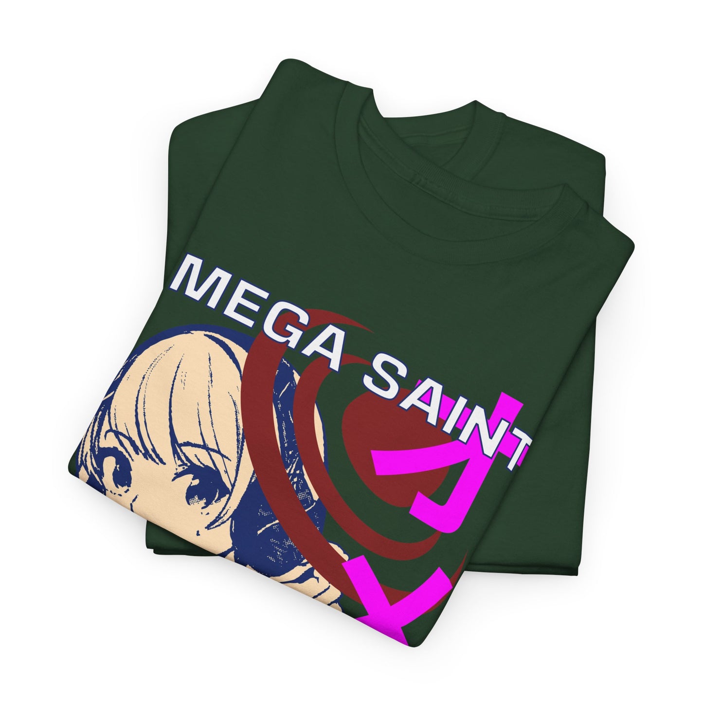 Omega Saints Anime Graphic Printed T-Shirt – Japanese Streetwear Style