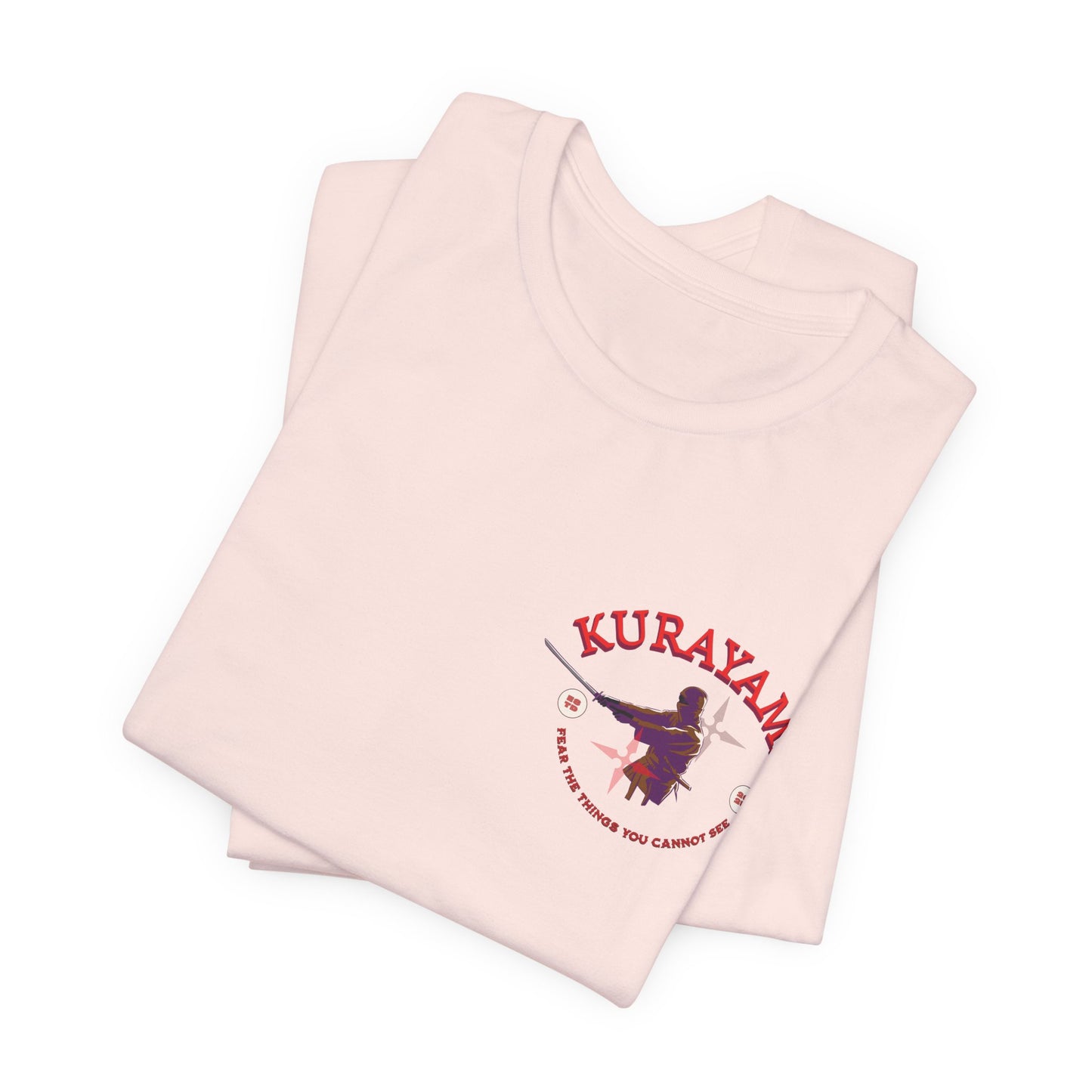 Kurayami Ninja T-Shirt – “Fear the Things You Cannot See” Shadow Warrior Tee
