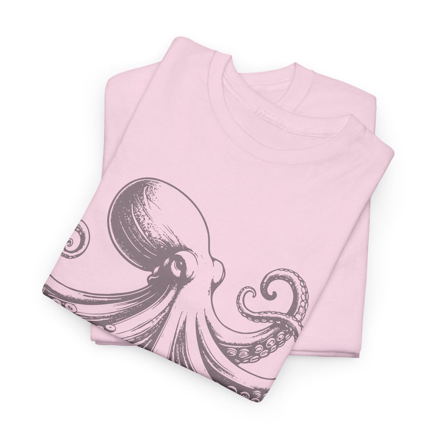 Japanese Octopus T-Shirt – Traditional Ukiyo-e Kraken Style Graphic Tee