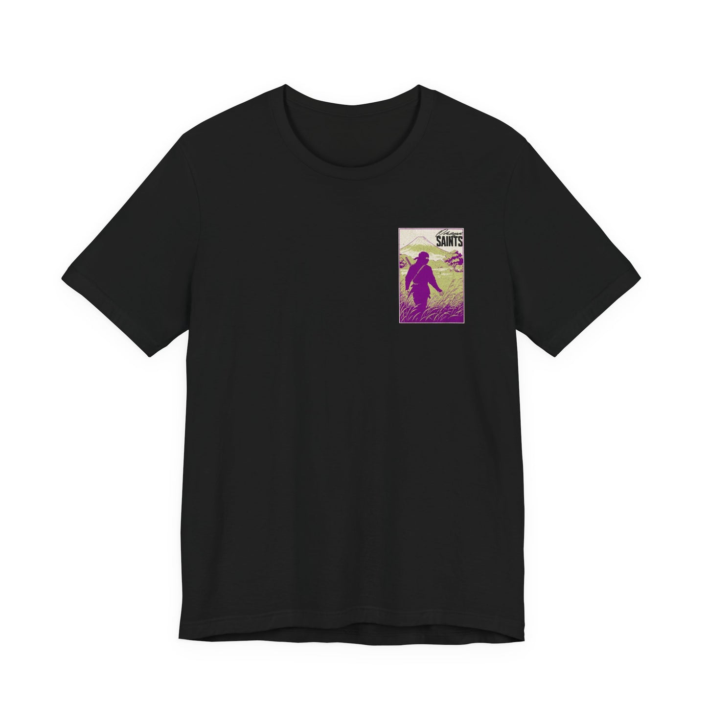 Ninja Graphic T-Shirt – Vintage Samurai Warrior Design | Men's Soft Cotton Graphic Tee travel inspired