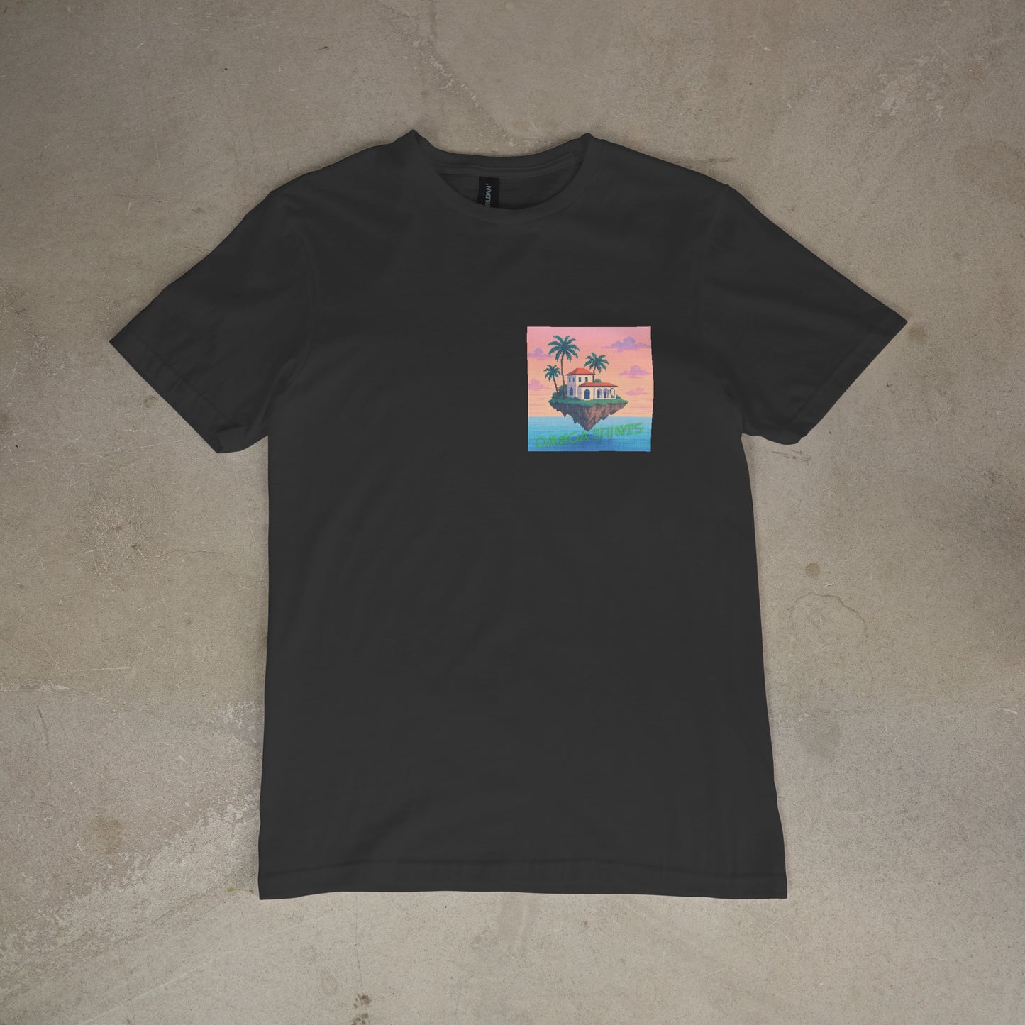 Floating Island Above the Ocean T-Shirt