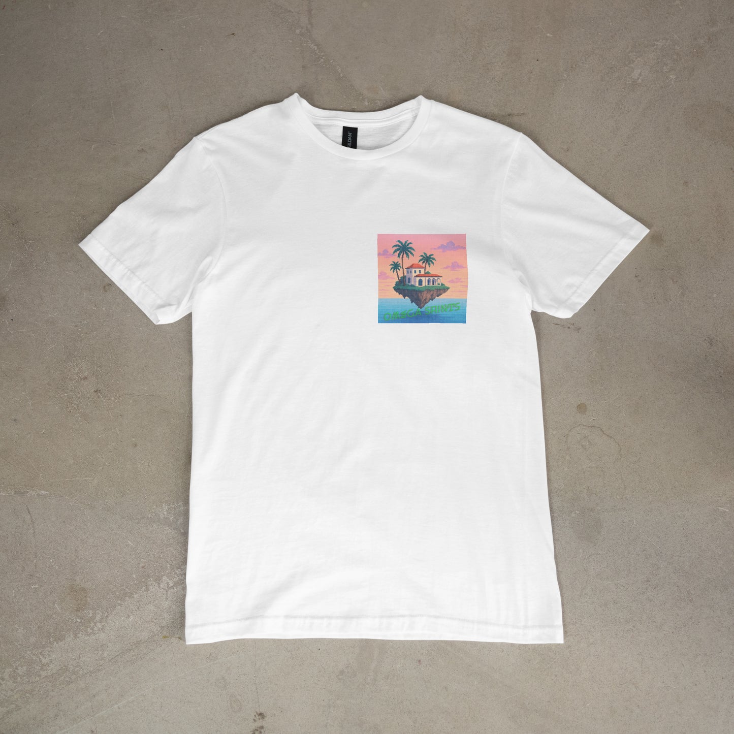 Floating Island Above the Ocean T-Shirt