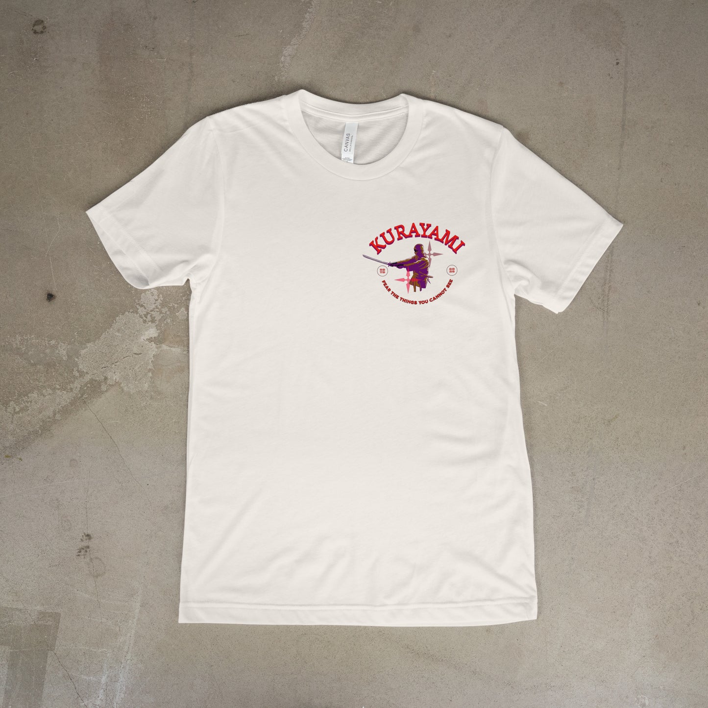 Kurayami Ninja T-Shirt – “Fear the Things You Cannot See” Shadow Warrior Tee