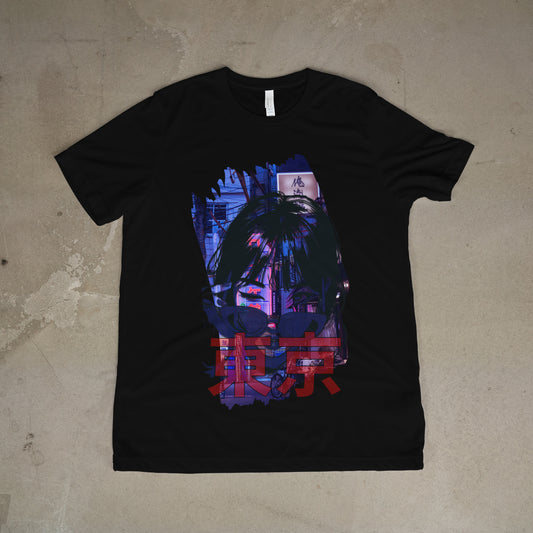 Japan Tokyo Girl Tee - Graphic Tee