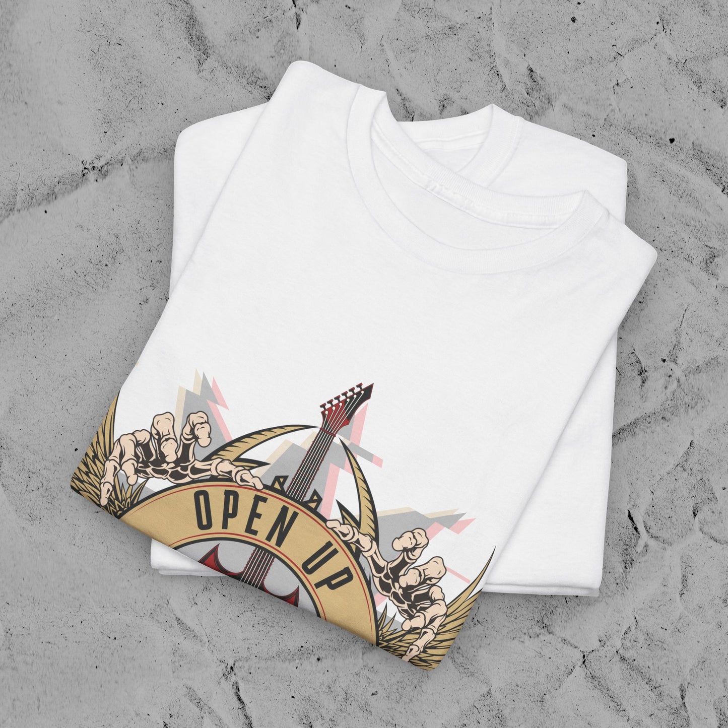 Open Up The Pit T-Shirt – Festival Graphic Tee | GNR Style Rock Shirt | Altcore Music Merch for Men & Women