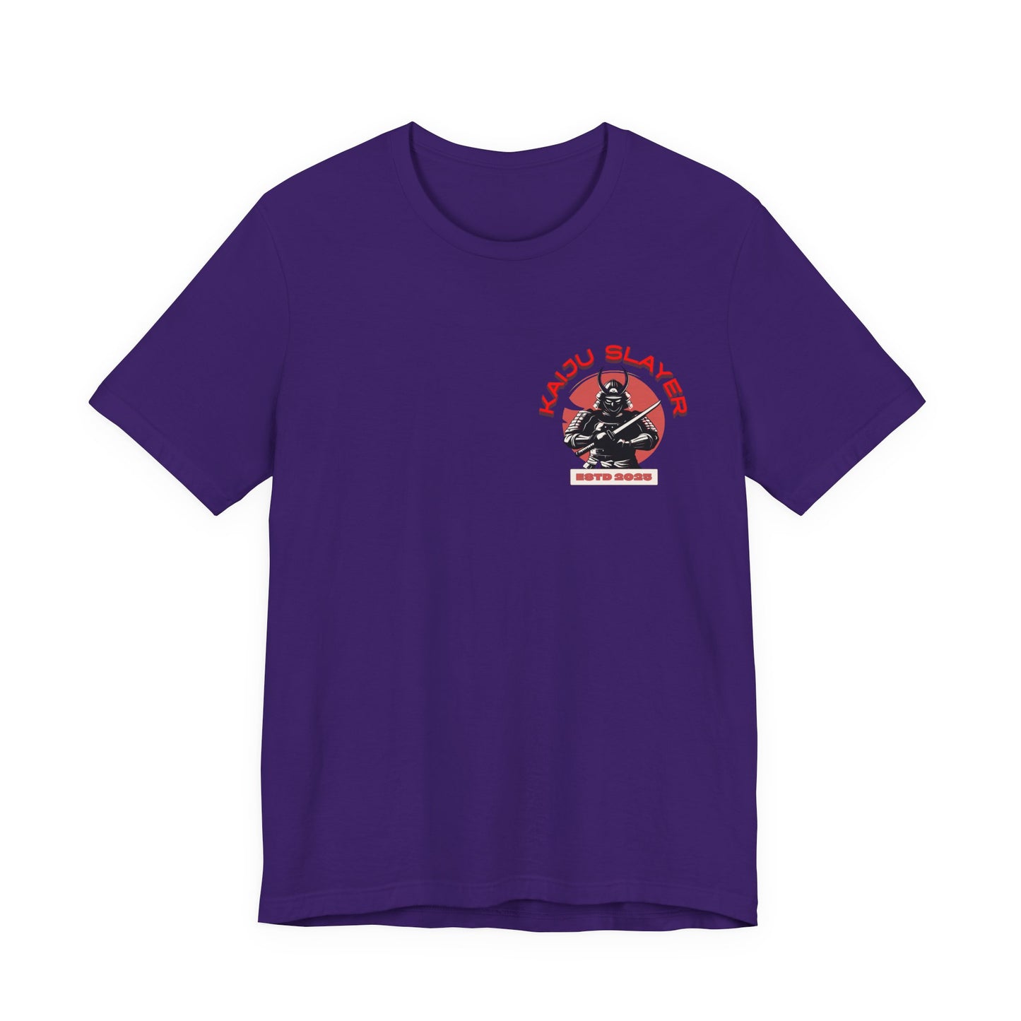 Kaiju Slayer Samurai Graphic T-Shirt – Japanese Monster Hunter Streetwear