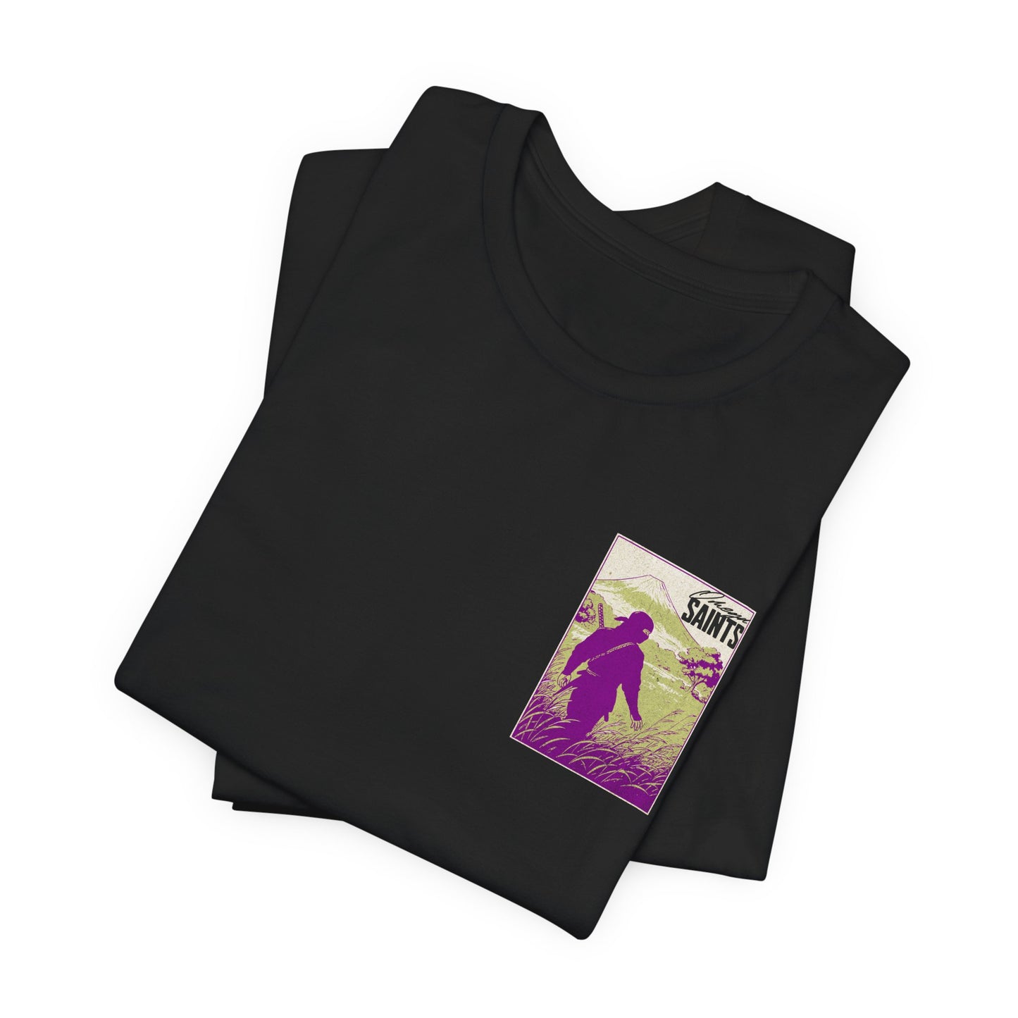 Ninja Graphic T-Shirt – Vintage Samurai Warrior Design | Men's Soft Cotton Graphic Tee quality printed tee