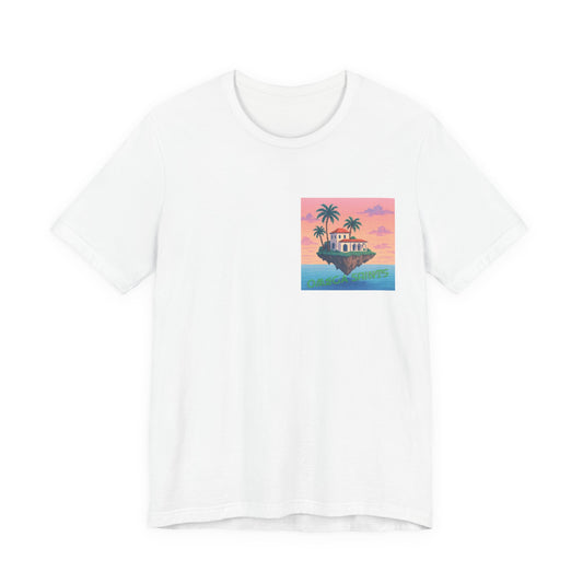 Floating Island Above the Ocean T-Shirt