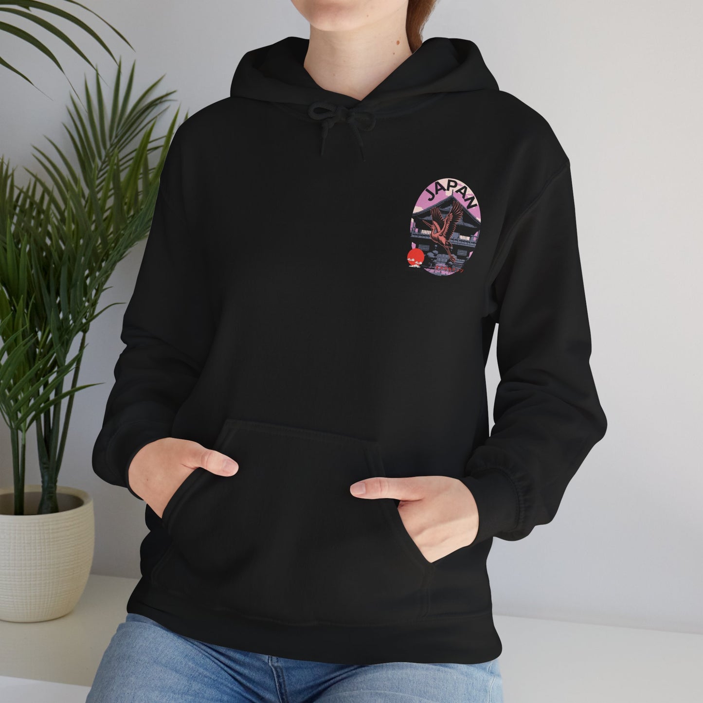 Japan Temple Bird Hoodie – Omega Saints Collection