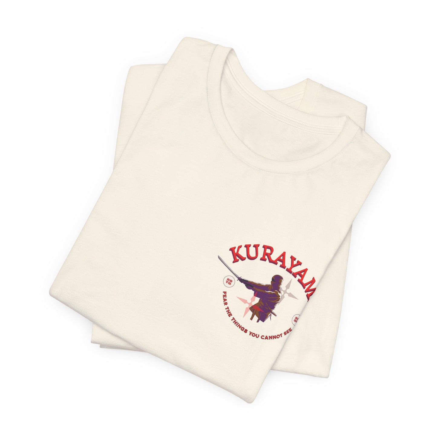 Kurayami Ninja T-Shirt – “Fear the Things You Cannot See” Shadow Warrior Tee