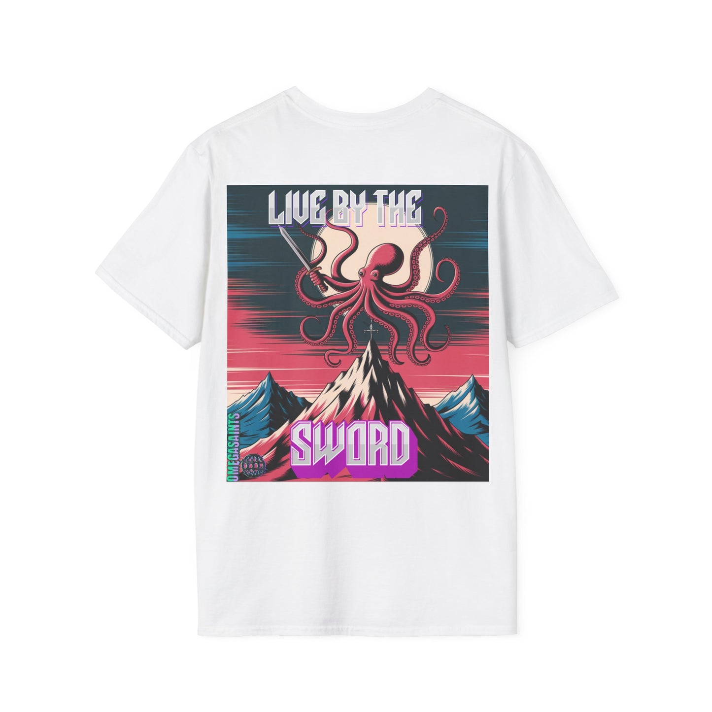 Live by the Sword – Octopus Warrior T-Shirt