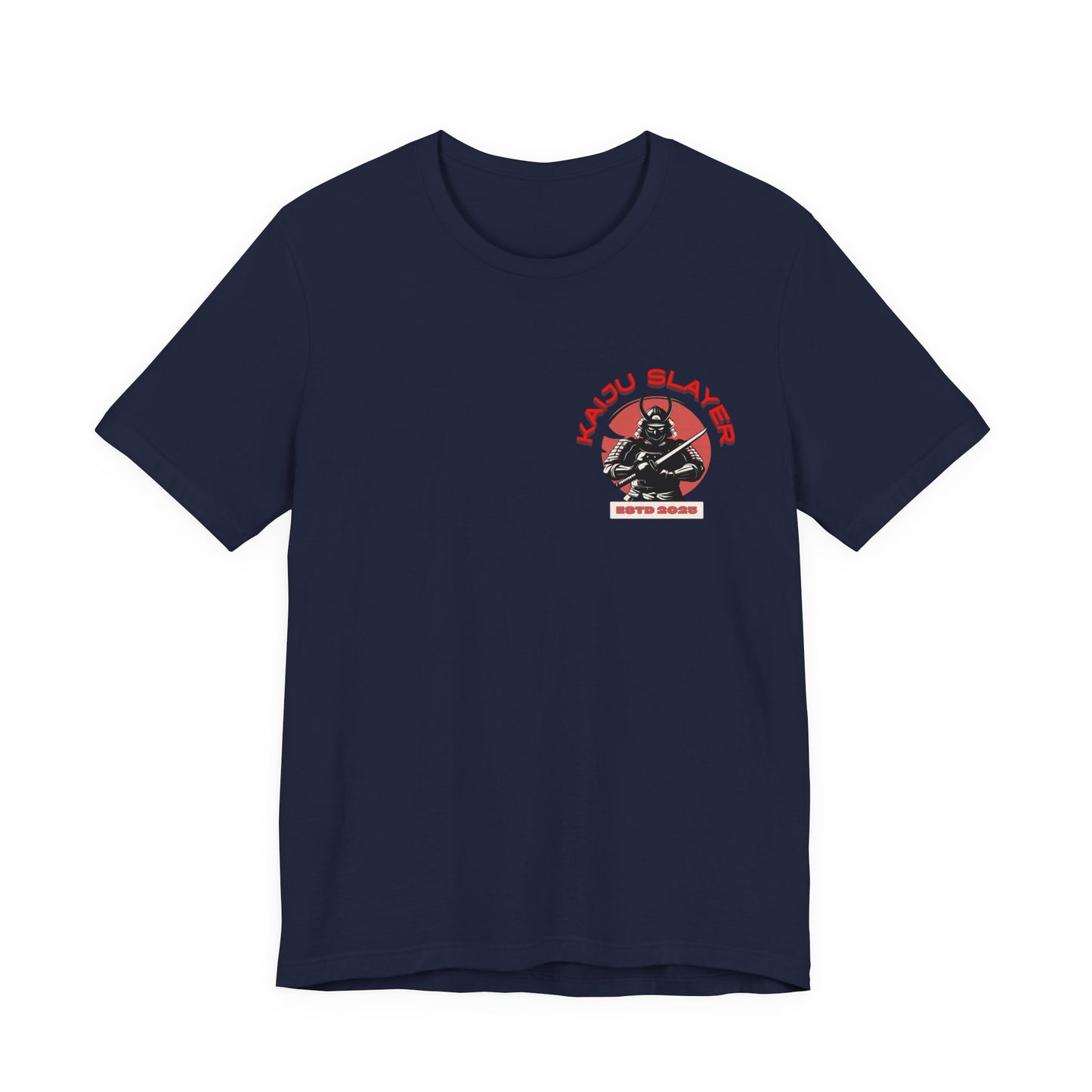 Kaiju Slayer Samurai Graphic T-Shirt – Japanese Monster Hunter Streetwear