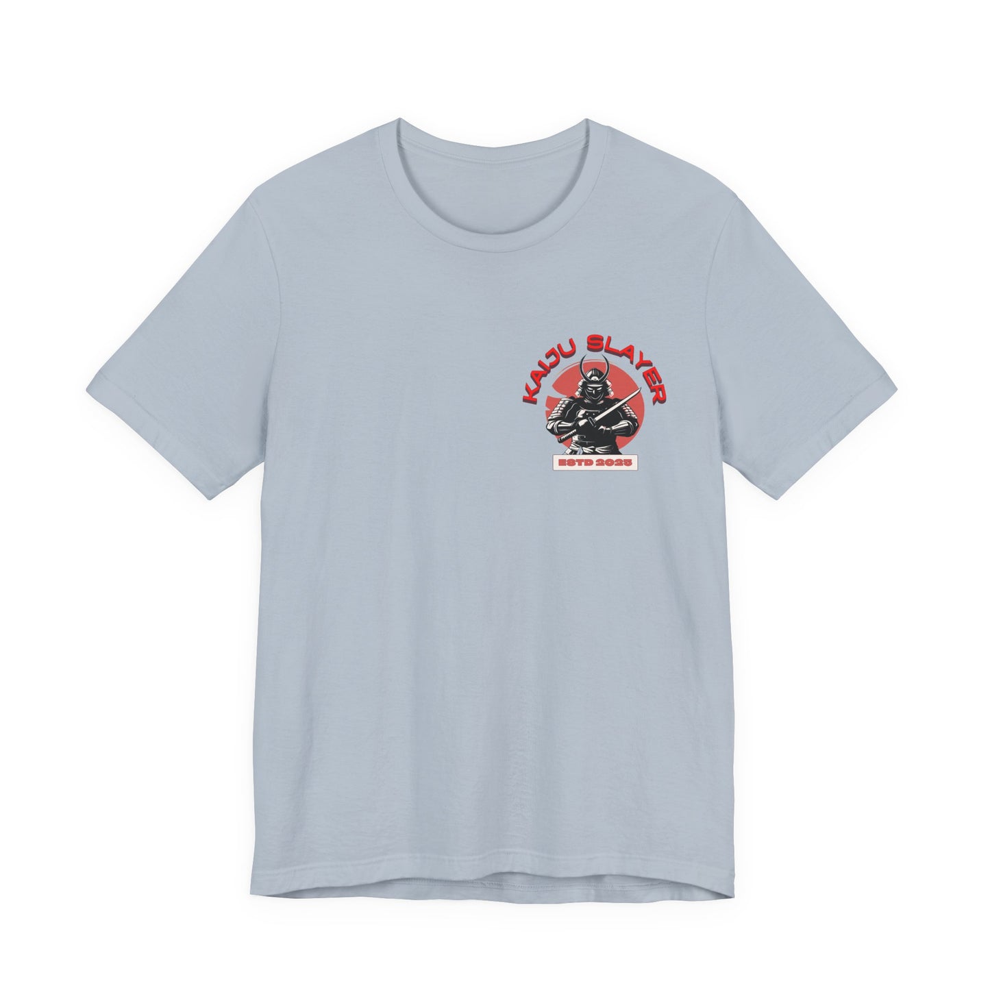 Kaiju Slayer Samurai Graphic T-Shirt – Japanese Monster Hunter Streetwear