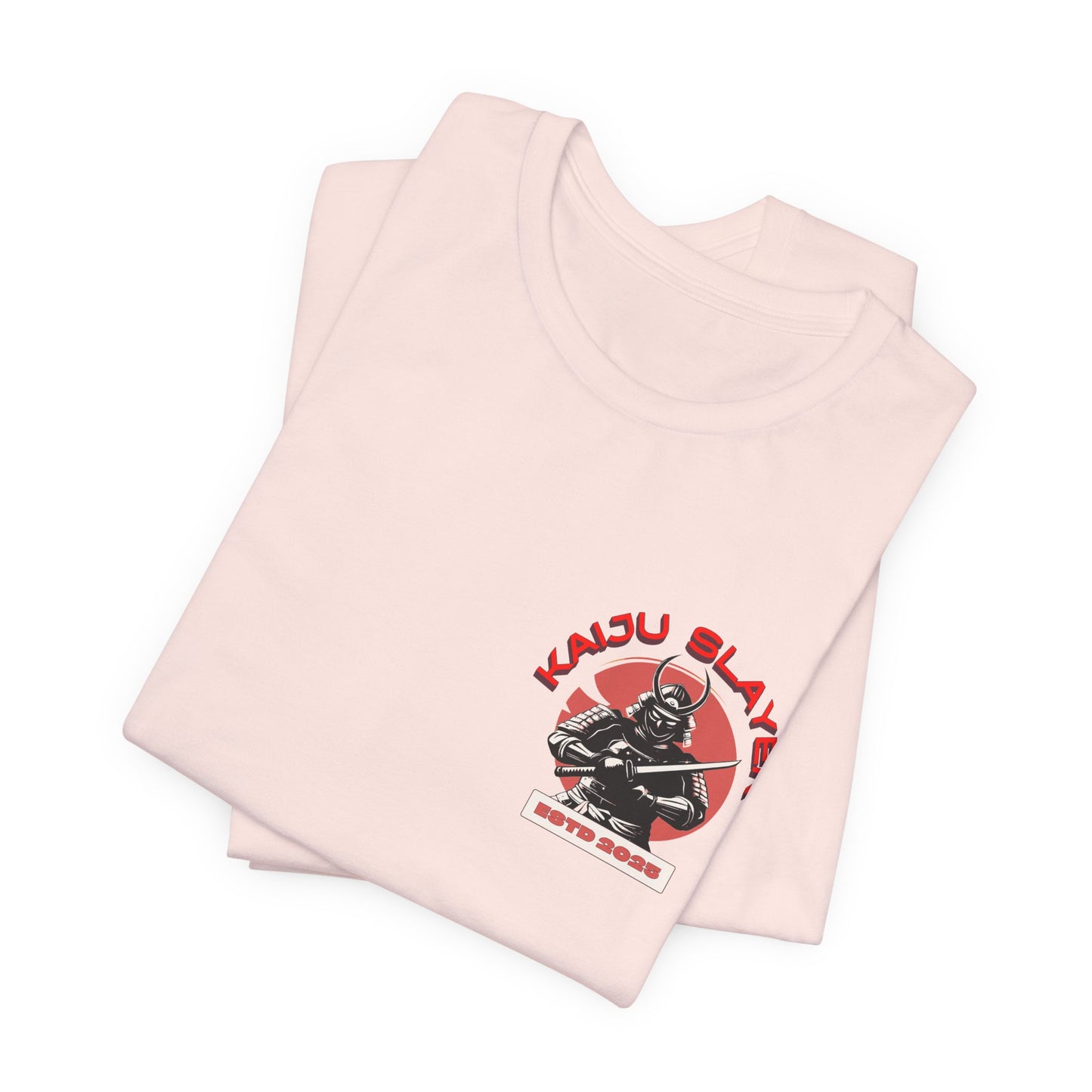 Kaiju Slayer Samurai Graphic T-Shirt – Japanese Monster Hunter Streetwear