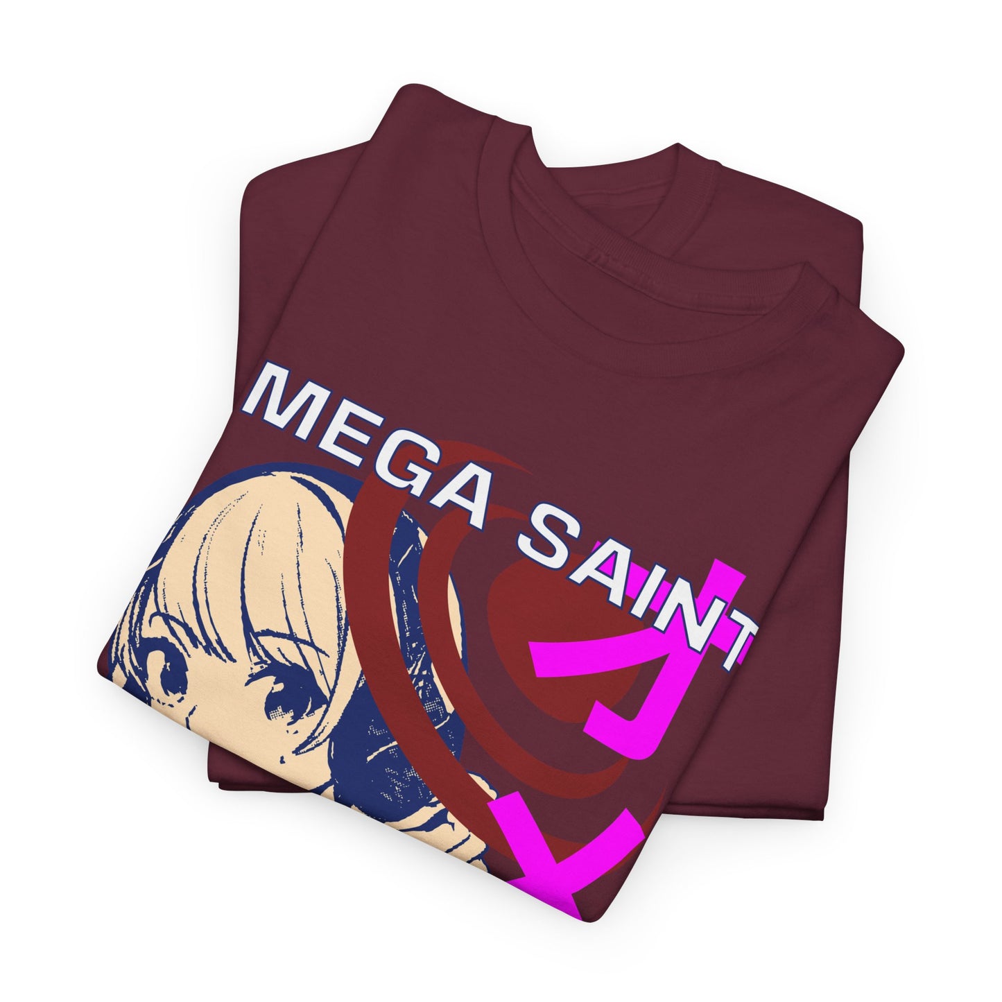 Omega Saints Anime Graphic Printed T-Shirt – Japanese Streetwear Style