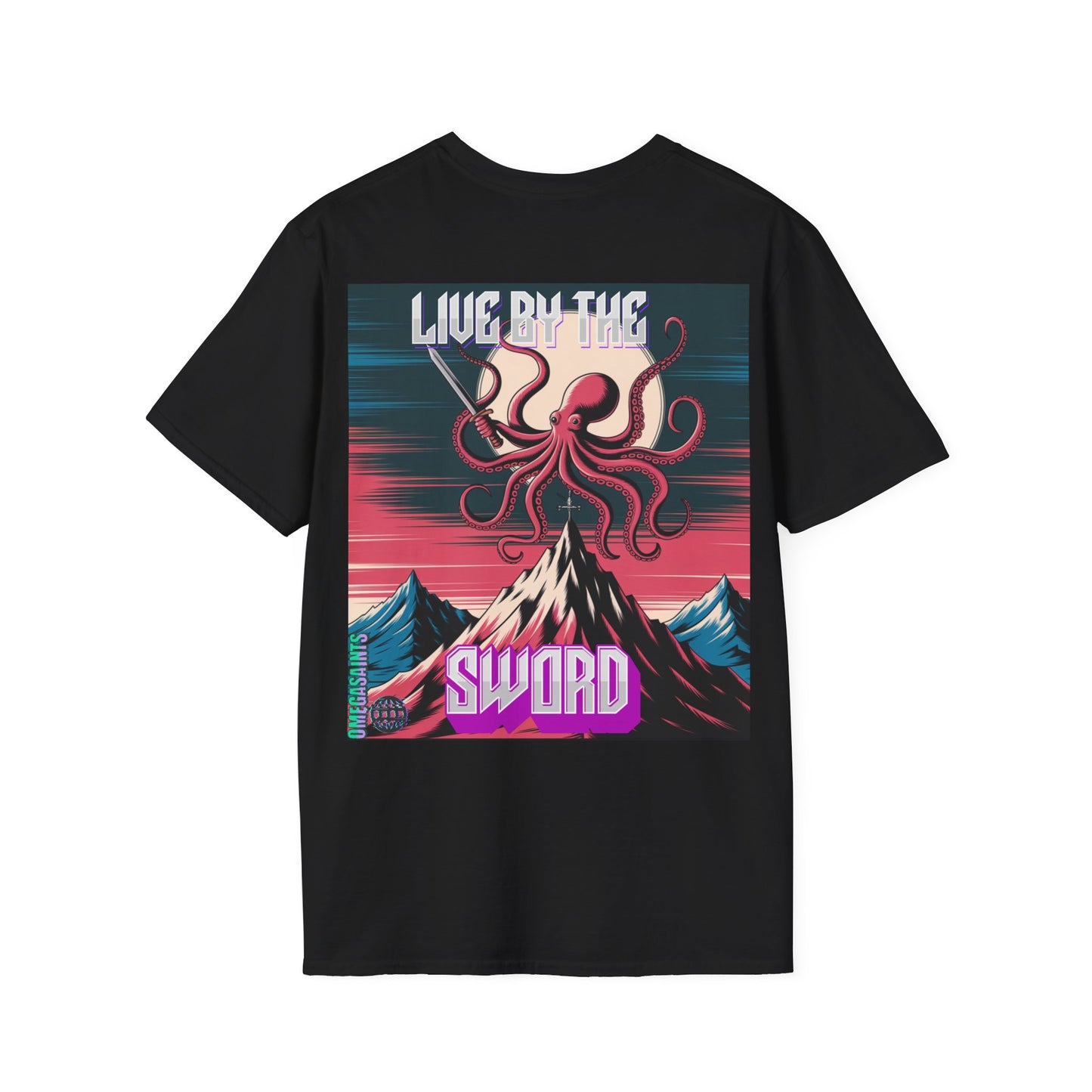 Live by the Sword – Octopus Warrior T-Shirt