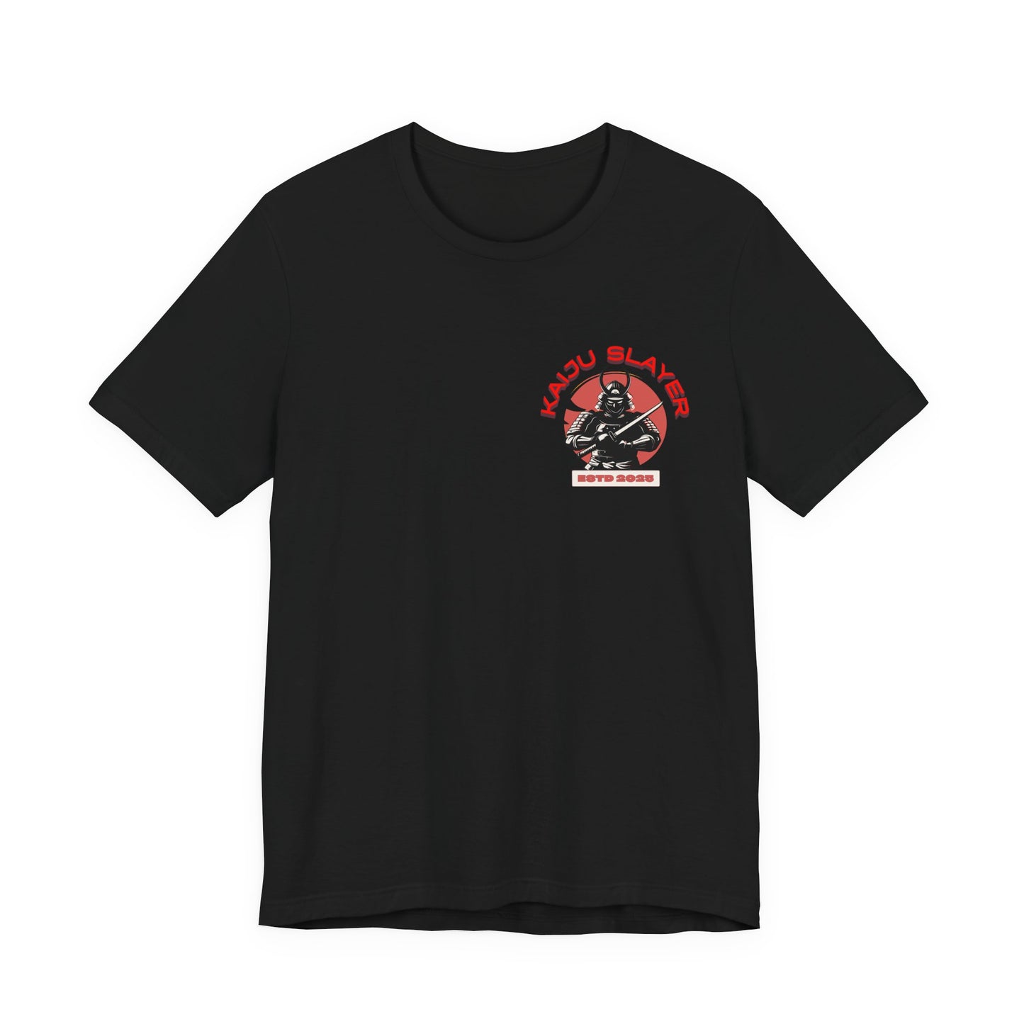 Kaiju Slayer Samurai Graphic T-Shirt – Japanese Monster Hunter Streetwear