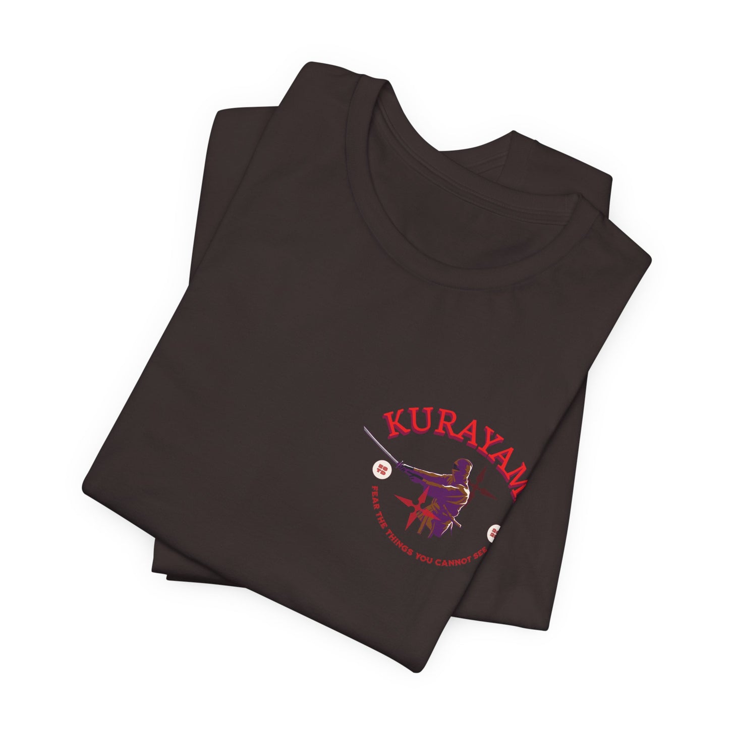 Kurayami Ninja T-Shirt – “Fear the Things You Cannot See” Shadow Warrior Tee