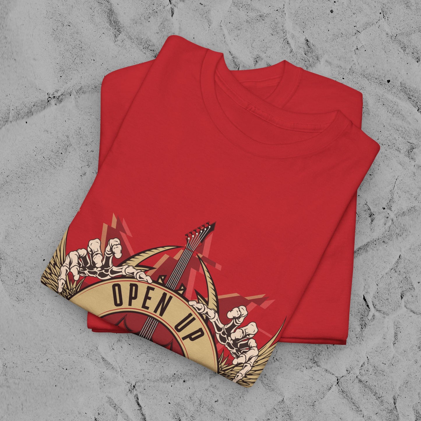 Open Up The Pit T-Shirt – Festival Graphic Tee | GNR Style Rock Shirt | Altcore Music Merch for Men & Women