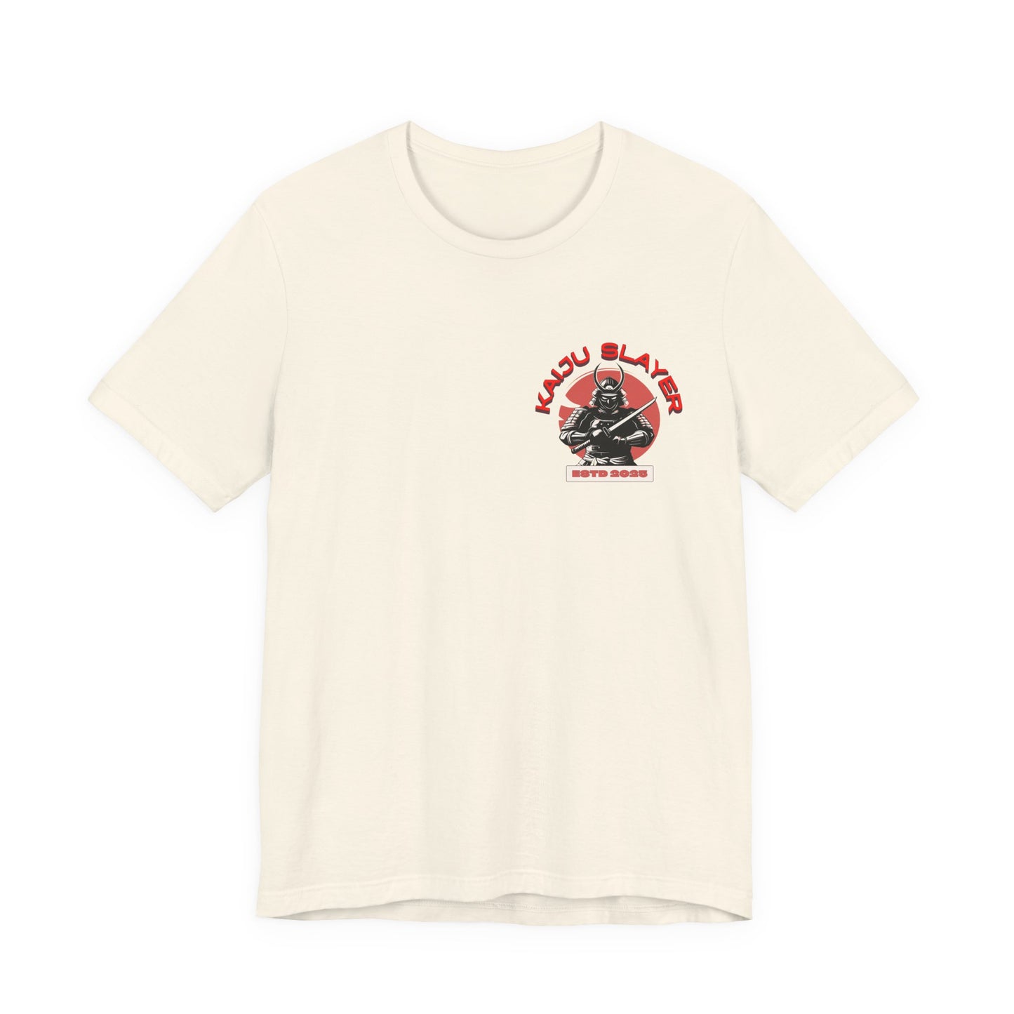 Kaiju Slayer Samurai Graphic T-Shirt – Japanese Monster Hunter Streetwear
