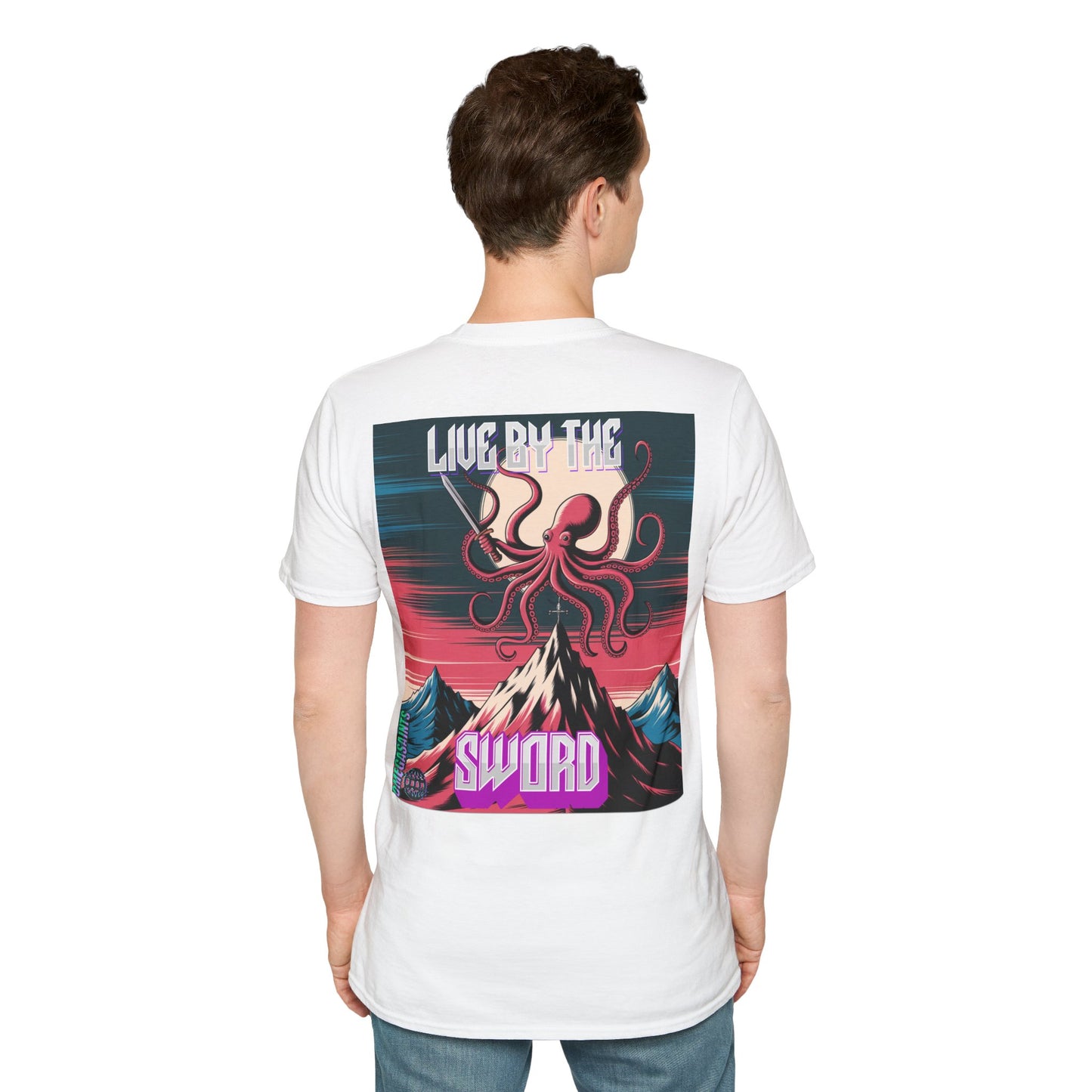 Live by the Sword – Octopus Warrior T-Shirt