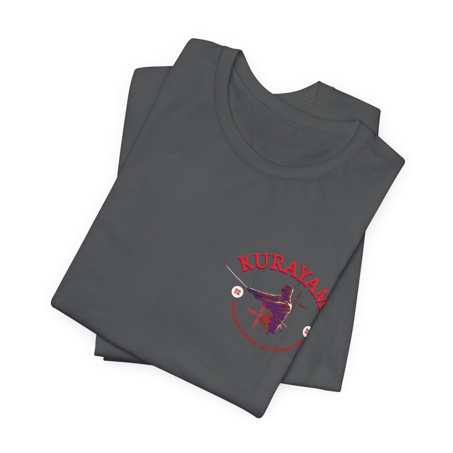 Kurayami Ninja T-Shirt – “Fear the Things You Cannot See” Shadow Warrior Tee