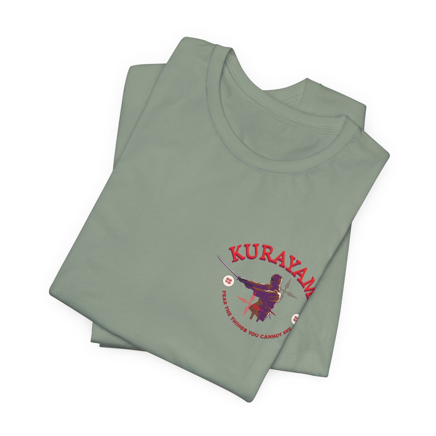 Kurayami Ninja T-Shirt – “Fear the Things You Cannot See” Shadow Warrior Tee