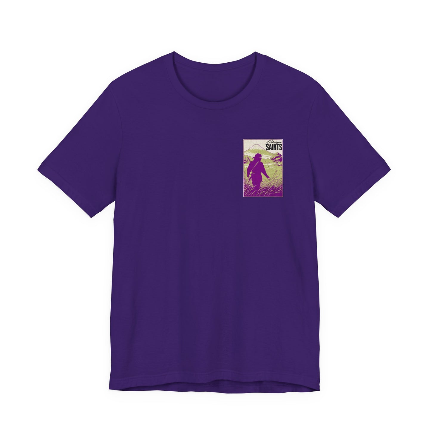 Ninja Graphic T-Shirt – Vintage Samurai Warrior Design | Men's Soft Cotton Graphic Tee Travel gear