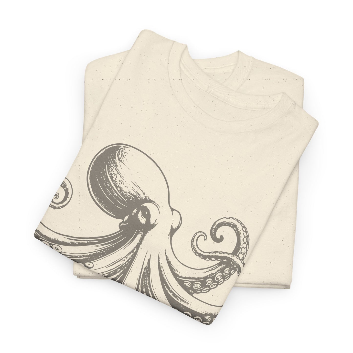 Japanese Octopus T-Shirt – Traditional Ukiyo-e Kraken Style Graphic Tee